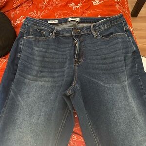 Vigoss Dark Blue Straight Leg Jeans